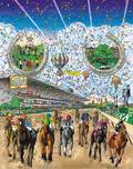Charles Fazzino 3D Art Charles Fazzino 3D Art Belmont Stakes, 2005 (DX)
